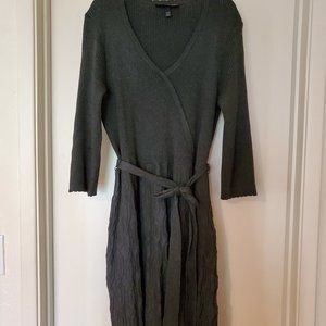 Dress - Faux Wrap Dress